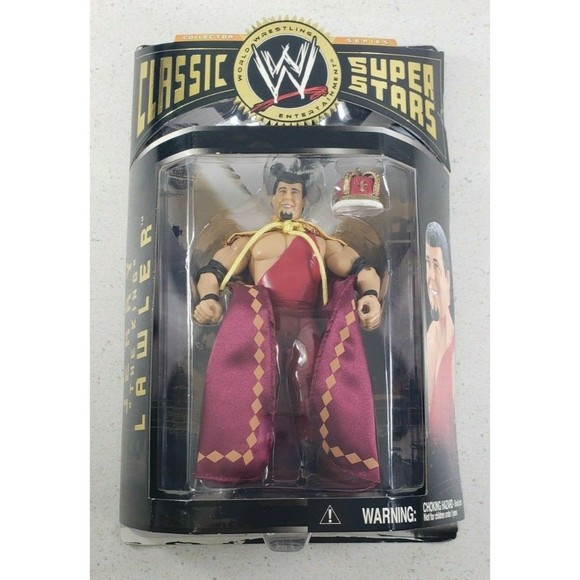 WWE Classic Super Star- Jerry The King Lawler Jakks Pacific New Sealed - Picture 1 of 12